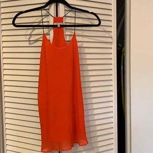 Naked Zebra string cami top